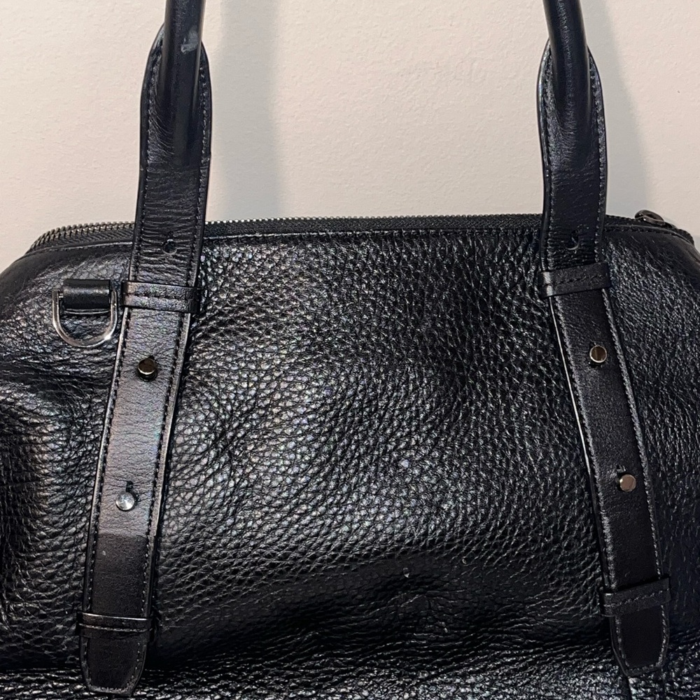 Mackage Raffia Leather Handbag - Picture 3 of 7